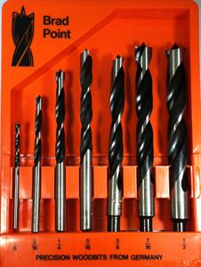 Picture of 7 pc Set: 1/8", 3/16", 1/4",  5/16", 3/8", 7/16", 1/2". Note: 5/16" shank on sizes: 5/16",  3/8",  7/16,",  1/2".